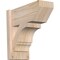 Ekena Millwork Balboa Slat Smooth Outlooker, Douglas Fir, 7 1/2"W x 16"D x 16"H OUT08X16X16BOA06SDF - alternate 1